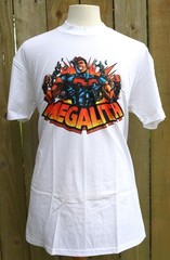 NOS Vintage MEGALITH Continuity Comic Graphic Graphitti T Shirt – Multiple Sizes