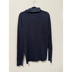 G-Star RAW Mens Shawl Button Neck Long Sleeve Top Shirt