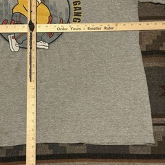Vintage FUBU Platinum Fat Albert Junkyard Gang Tee Mens 2XL Gray Y2K