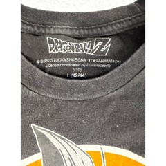 Dragon Ball Z Goku Graphic T-Shirt Mens Large Black Orange Anime Tee 2019