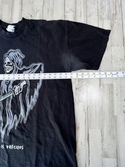 Warren Lotas Time is Precious Grim Reaper Black T Shirt XL