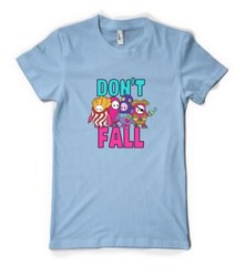 Don’t Fall Fallen Guys Gaming Personalised Unisex Adult T Shirt