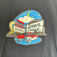 Vintage Woodward Dream Cruise T-Shirt M Drive In Hot Rod Michigan Y2K Car Tee