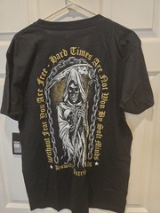 Howitzer Style Men’s T-shirt Without Fear Military Grunt MFG Large