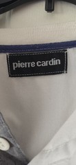 Men’s Pierre Cardin Sz Medium Polyester Cotton Blend Short Sleeve Pullover Shirt