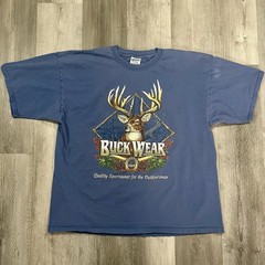 VTG 1997 Buck Wear Sportswear Size 2XL Animal Deer Hunting Nature Country Tshirt