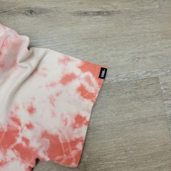 Vintage Style Vans Tie Dye T Shirt size M Orange and White