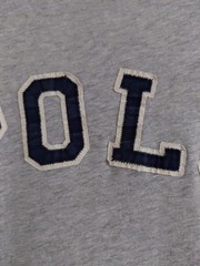 Polo Ralph Lauren Mens T Shirt Size Medium Logo Letter Design Grey 100% Cotton