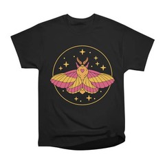 Rosy Maple Moth Cute Nature Aesthetic Graphic T-Shirt Tee