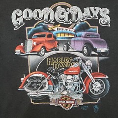 Vintage 1988 3d Emblem Harley Davidson Shirt Mens XL Good Ol Days 1980s USA