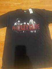 Motley Crue Shout .at .the Devil T Shirt Size Large Brisco Apparel