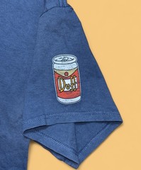 Body of Duff Beer T Shirt Mens Size M Blue Graphic Tee