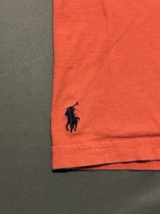 Polo Ralph Lauren Shirt Mens 2XB XXB Red Paint Splash Logo Pony Big & Tall