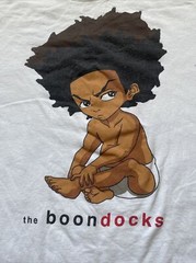 The Boondocks Adult Swim Cartoon T Shirt Mens 3XL Notorious Huey