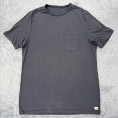 Vuori Feather Pocket Tee Men’s Large Gray Stretch Activewear Stretch