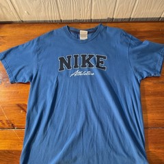 NIKE T SHIRT XL VINTAGE 90s Gray Tag Made In Honduras Of Us Fabric