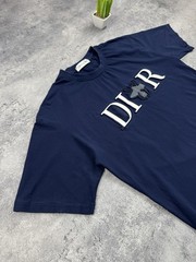 Christian Dior Homme Bee Applique Navy T-Shirt