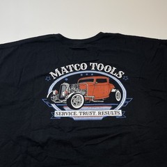 Matco Tools Mens Sz 3XL Black Shirt Hot Rod Graphic Auto Mechanic Grunge
