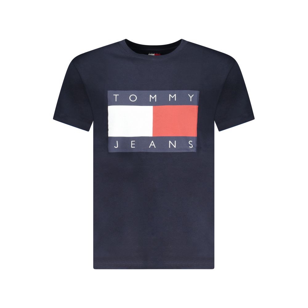Tommy Hilfiger Blue Cotton Men’s T-Shirt