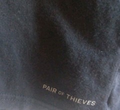 Pair Of Thieves Men’s Black Ready For Everything Short Sleeve Tee Size L