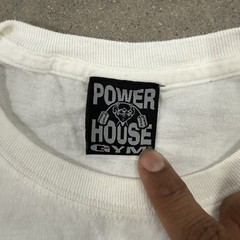 Powerhouse Gym Men’s T-Shirt Small Anchorage Alaska Bodybuilding White