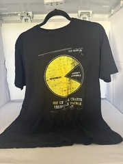 Rocket Factory 85% of Pie Charts Resemble PACMAN Shirt Size Large