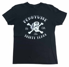 Pennywise Band Thirty Years Shirt Black Unisex S-5XL EM0860