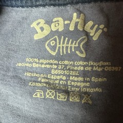 Ba-Hui Men XXL Blue Mineral Wash Graphic T-Shirt Cotton Sailboat Nautical Spain