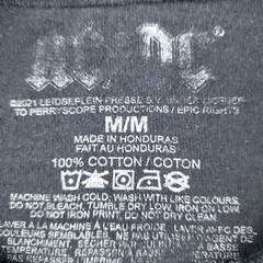 Vintage Style ACDC AC-DC Heat Seeker T-Shirt MENS Medium Black Long Sleeve