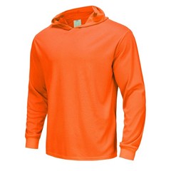 Meiosuns High Visibility Quick Dry Safety Shirt with Hood Hi Vis Breathable M…