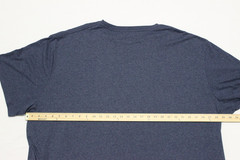 Hybrid Apparel T-Shirt Men’s Size 4XB Blue Gray Glitched Freedom Graphic