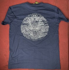 I Climbed The Great Wall of China Graphic Navy Blue Tee Size XL