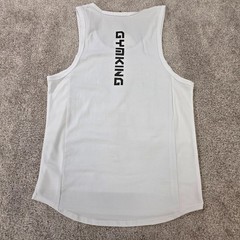 Sleeveless bodybuilding shirt Iron Asylum “My God Is Bigger Than Your God!”