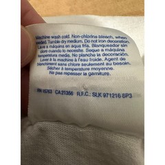 Hanes Heavyweight 50/50 Eager Beaver Graphic T-Shirt Short Sleeve White Mens S