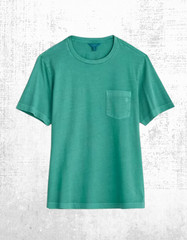 Men’s Seasalt Cotton Crew Neck Chest Pockets T-shirt Deep Hepworth (Defect)