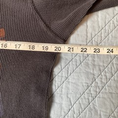 American Rag Cie Thermal Long Sleeve Shirt Men’s Large Brooklyn Navy Yard Gray