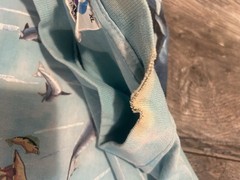 VINTAGE Liquid Blue Ocean Shirt XL Tie Dye All Over Print Nature Dolphin 1990