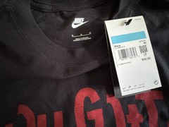 Nike Men’s Max90 Deion Sanders Believe Football T-Shirt Sz M Black New $45