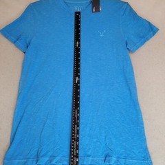 American Eagle Shirt Mens LARGE L BLUE OUTDOORS Lightweight CASUAL Preppy NWT
