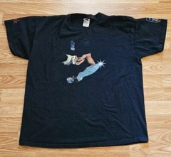 Vintage 90s Y2K Puppet Master Movie Promo T Shirt Full Moon Feature Horror XL
