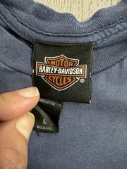 Harley-Davidson Large Chandler, Arizona T-Shirt Navy Blue Short Sleeve Tee