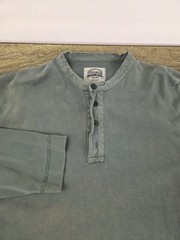 Cabela’s Outdoor Gear Henley Shirt Men’s Large Green Long Sleeve Hiking