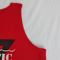 Vintage Anvil YMCA Aquatic Staff Tank Top 100% Cotton Made In USA Size XL