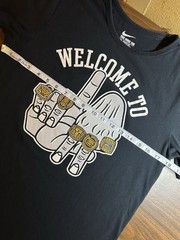 RARE Nike Kobe Bryant Welcome To LA Championship Rings T-Shirt Medium Vintage