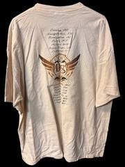Vintage Blake Shelton Pure BS tour T-shirt Ivory color Size 2XL