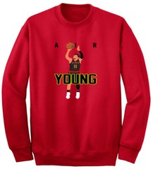 Trae Young Atlanta Hawks AIR CREW HOODED SWEATSHIRT