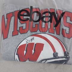 Vintage Steve Barrys Shirt Mens XL Long Sleeve Tee Wisconsin Badger Football Y2K