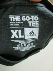 Adidas Mens Fresh Never Fades Shirt Extra Large Black Grey Green Spell Out 90s