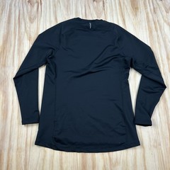 Nike Pro Pinwheel Thick Winter Long Sleeve Base Layer Black Size Large Warm