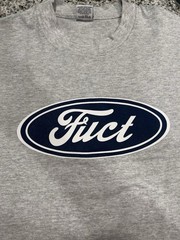 Fuct Ford Oval Logo Parody Tee Shirt Heather Grey Men’s XL